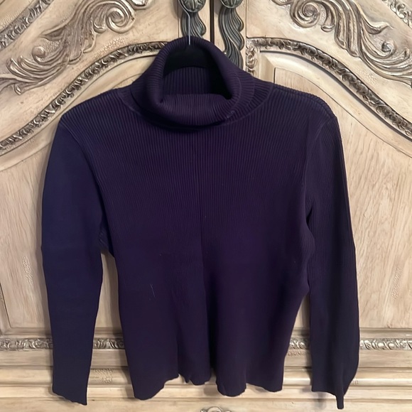 Bacchus Striped Sweater: PURPLE